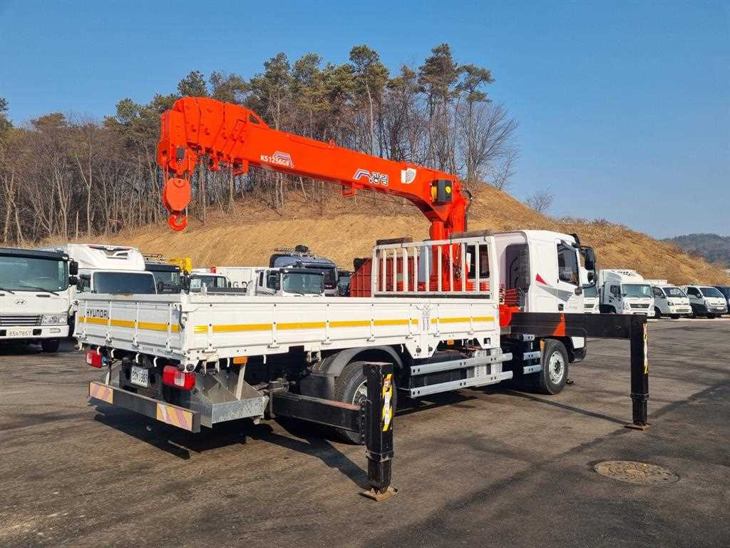 현대 파비스 5톤 광림1256 카고크레인 2022년식 주행 12,852km 중고 화물차 상세 이미지 12