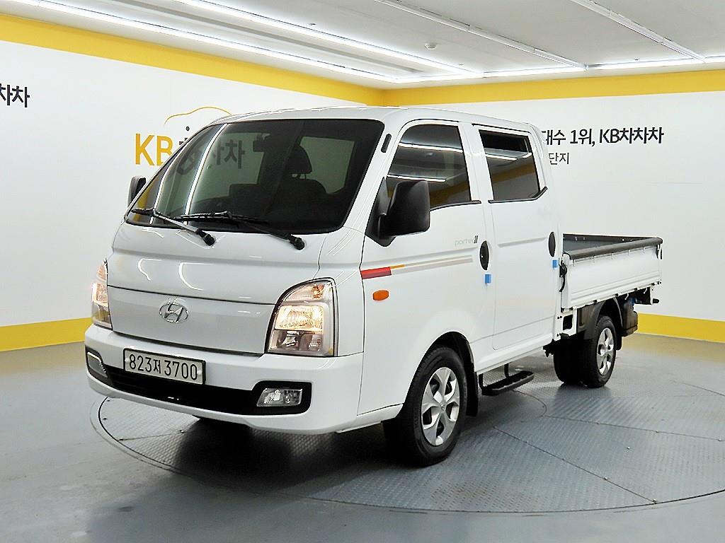 현대 포터2 1톤 더블캡 초장축 카고 2023년식 주행 54,598km 중고 화물차 상세 이미지 2