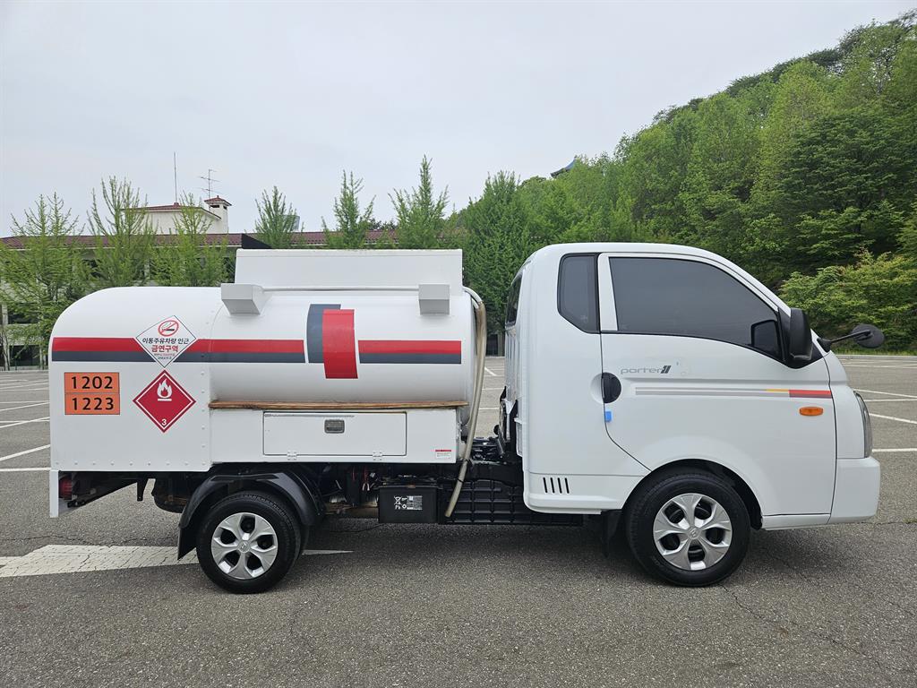 현대 포터2 1톤 1500리터 홈로리 2022년형 주행 17,712km 중고 화물차 홈/탱크로리 상세 이미지 5