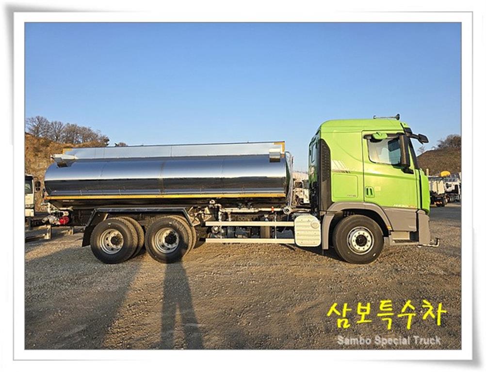 현대 엑시언트 16톤 스텐 고압 살수차 2017년식 중고 화물차 2017-12 주행 238,770km 상세 이미지 18