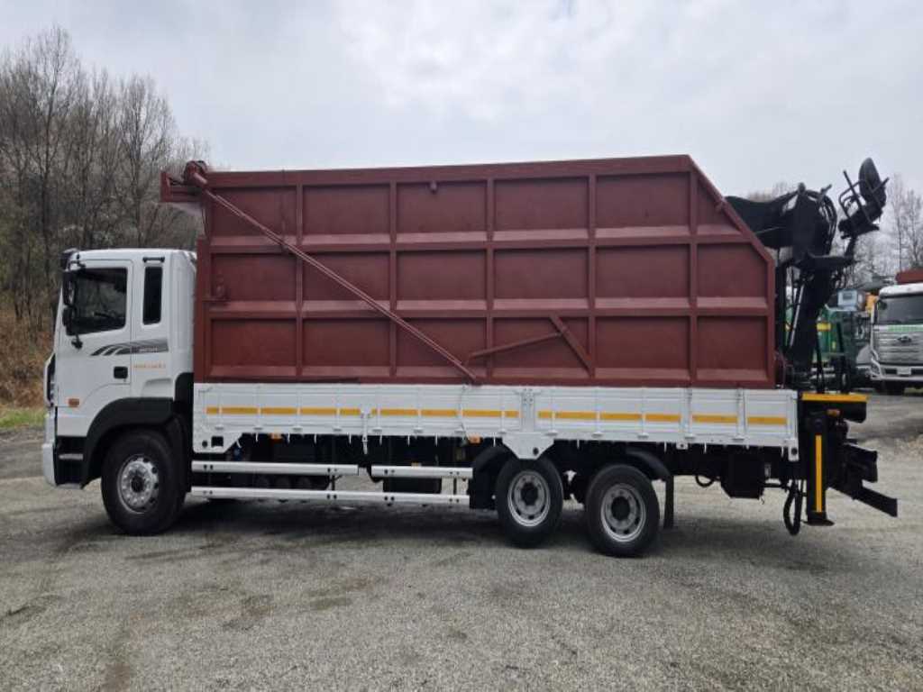 현대 2019년식 주행 358,000km 4.5톤 히아브 12000 앞축 집게차 중고 화물차 상세 이미지 5