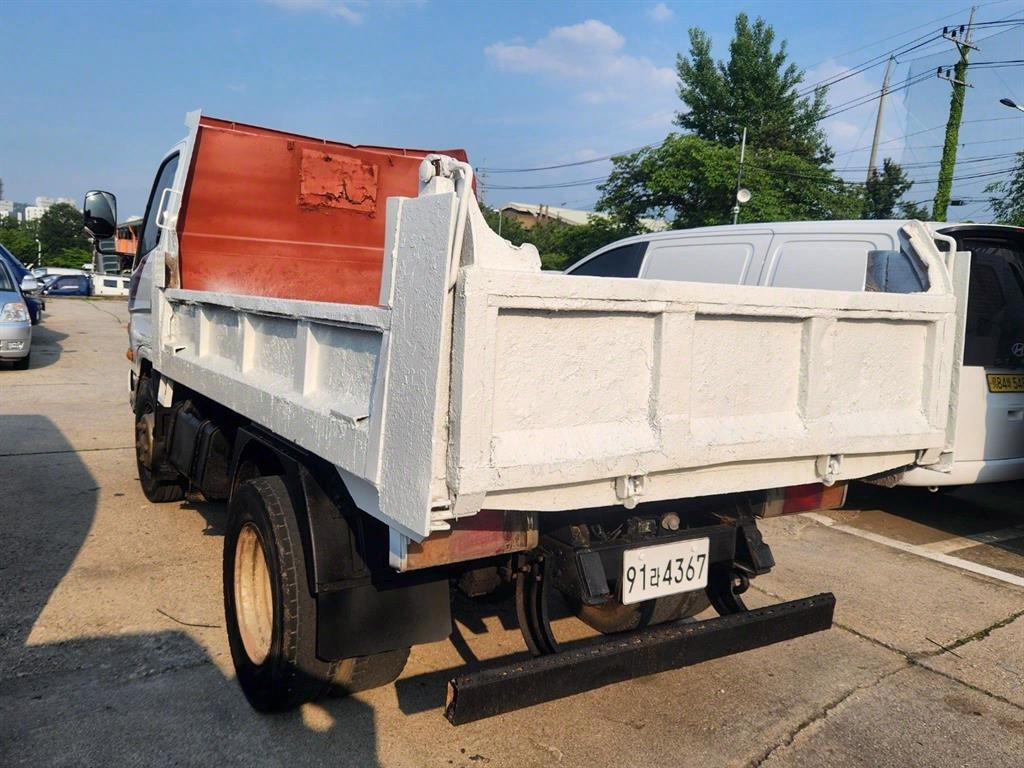 현대 e-마이티 2.5톤 큐티 덤프 2005년식 중고 화물차 2005-11 주행 477,500km 상세 이미지 4
