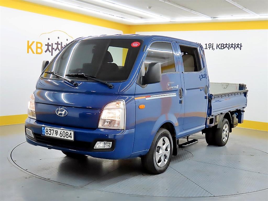 현대 포터2 더블캡 1톤 파워게이트 2023년식 주행 18,704km 중고 화물차 그 밖에 상세 이미지 2