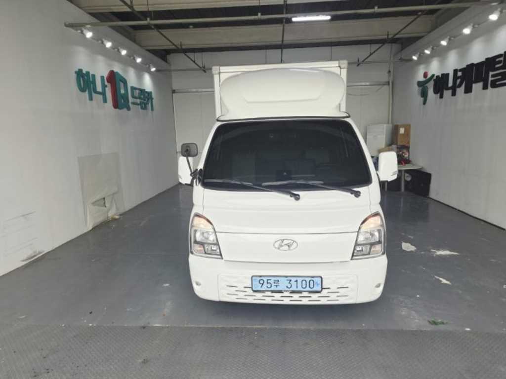 현대 포터2 EV 1톤 하이내장탑 2022년식 주행 143,862km 중고 화물차 대표 이미지