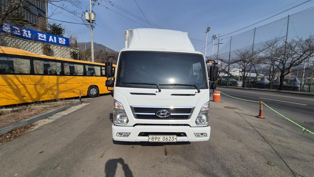 2.5톤 익스하이 내장탑 파워게이트 2019년식 주행 227,600km 중고 화물차 익스탑 상세 이미지 2
